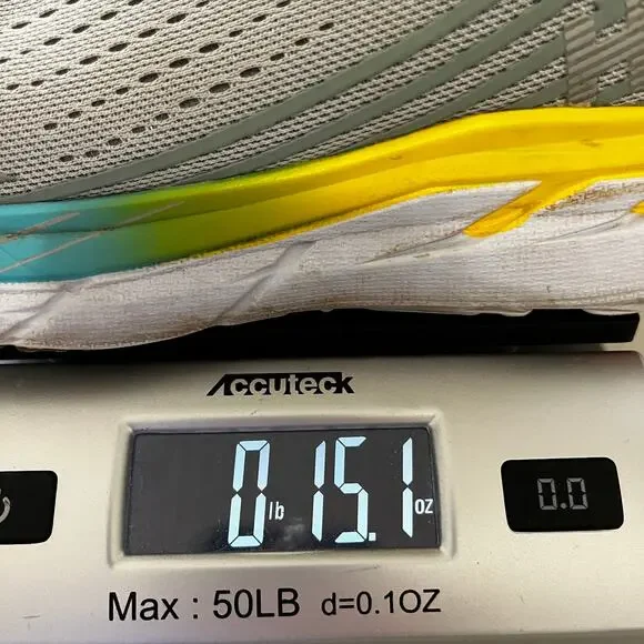 Hoka One One Clifton 5 Running Shoe Womens Sz 7.5 Cushioned Vapor Blue Iron Gray - Picture 16 of 16